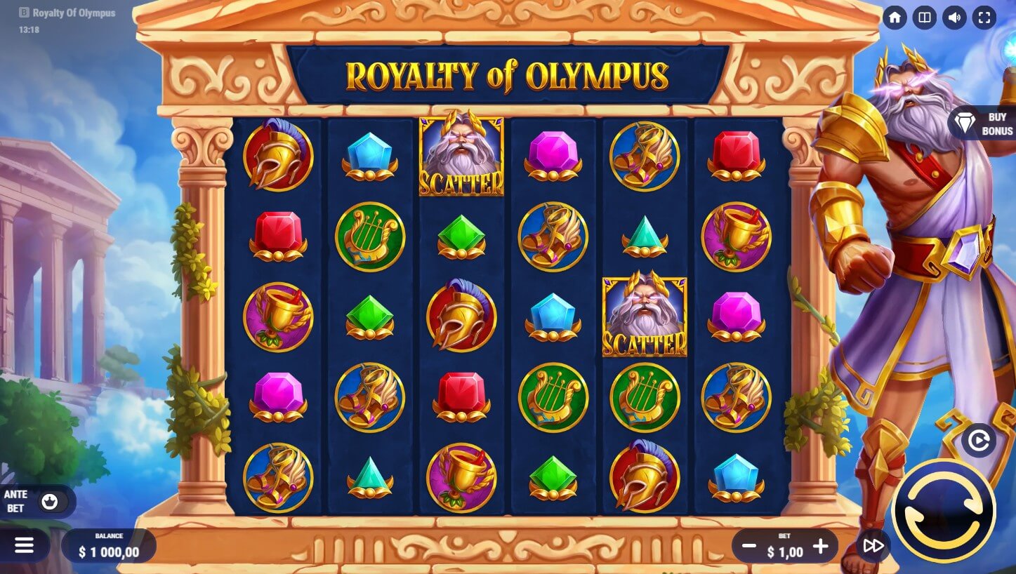 Royalty of Olympus play