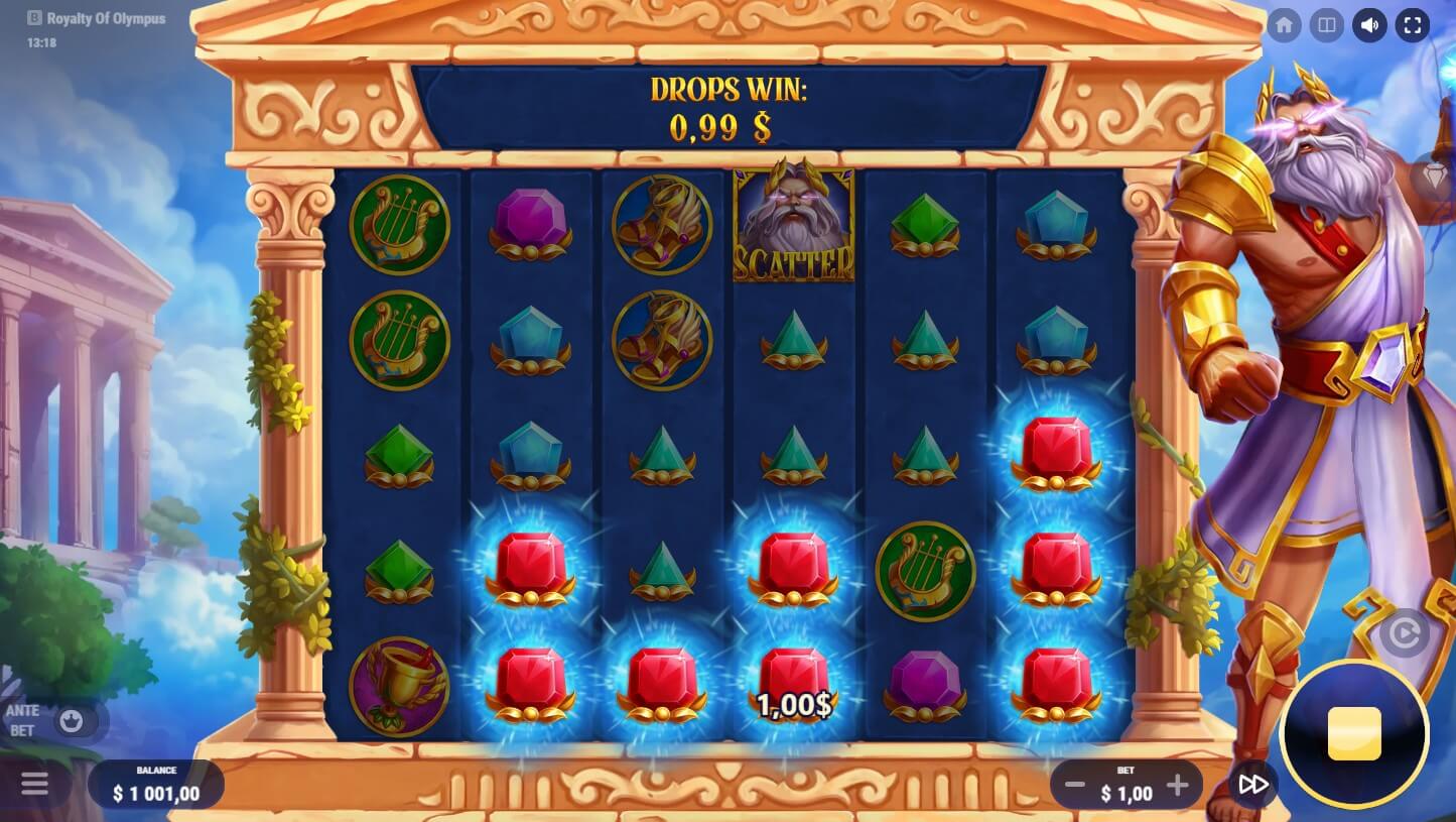 Royalty of Olympus free spins